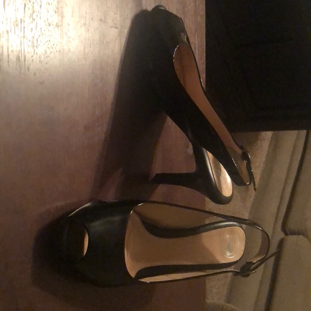 Nurture-Black half inch heels from Dillard’s